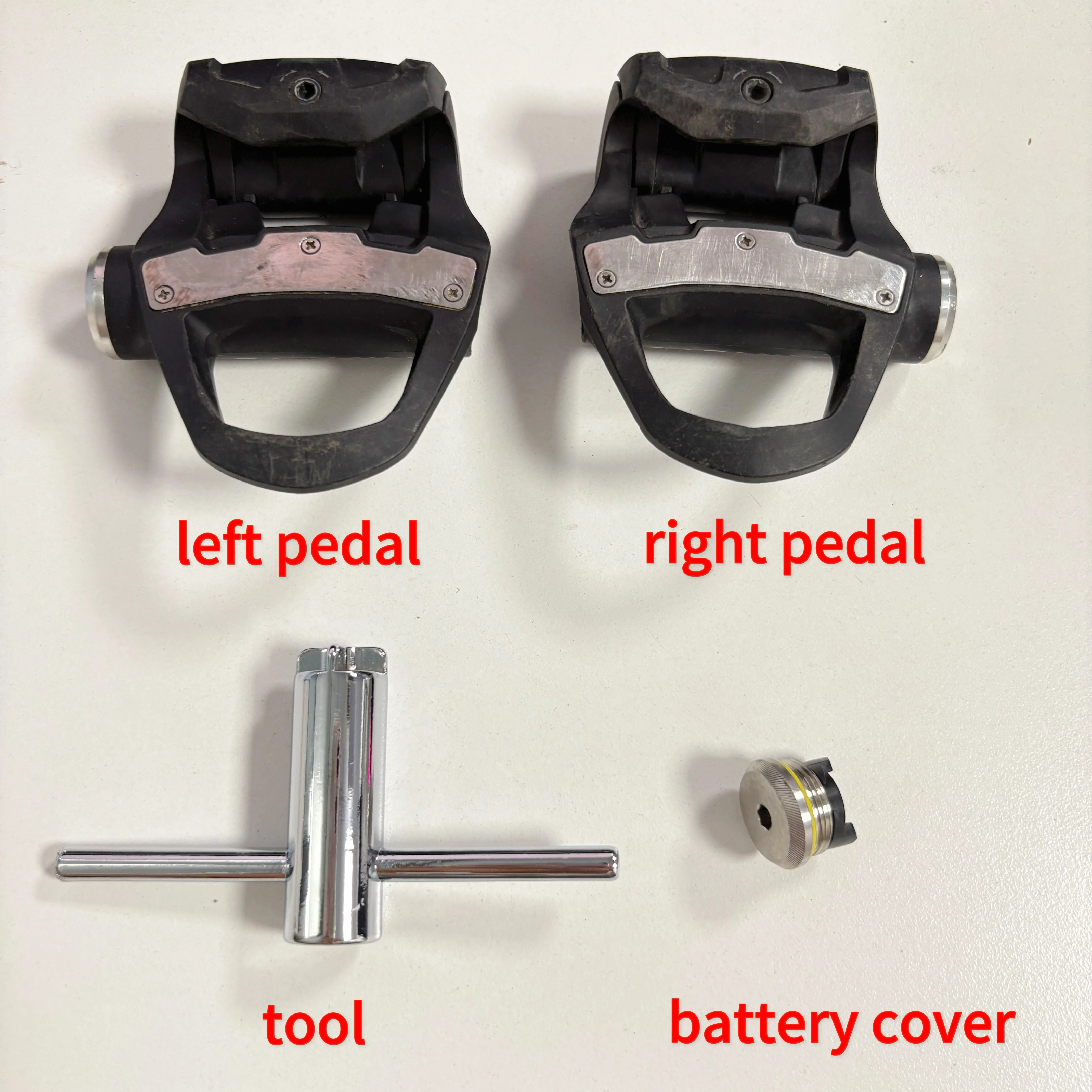 

Pedal Parts For Garmin Vector 3 3s Pedal Body (60 New) / Battery Cover / Repairment Tool (Optional Accessories）