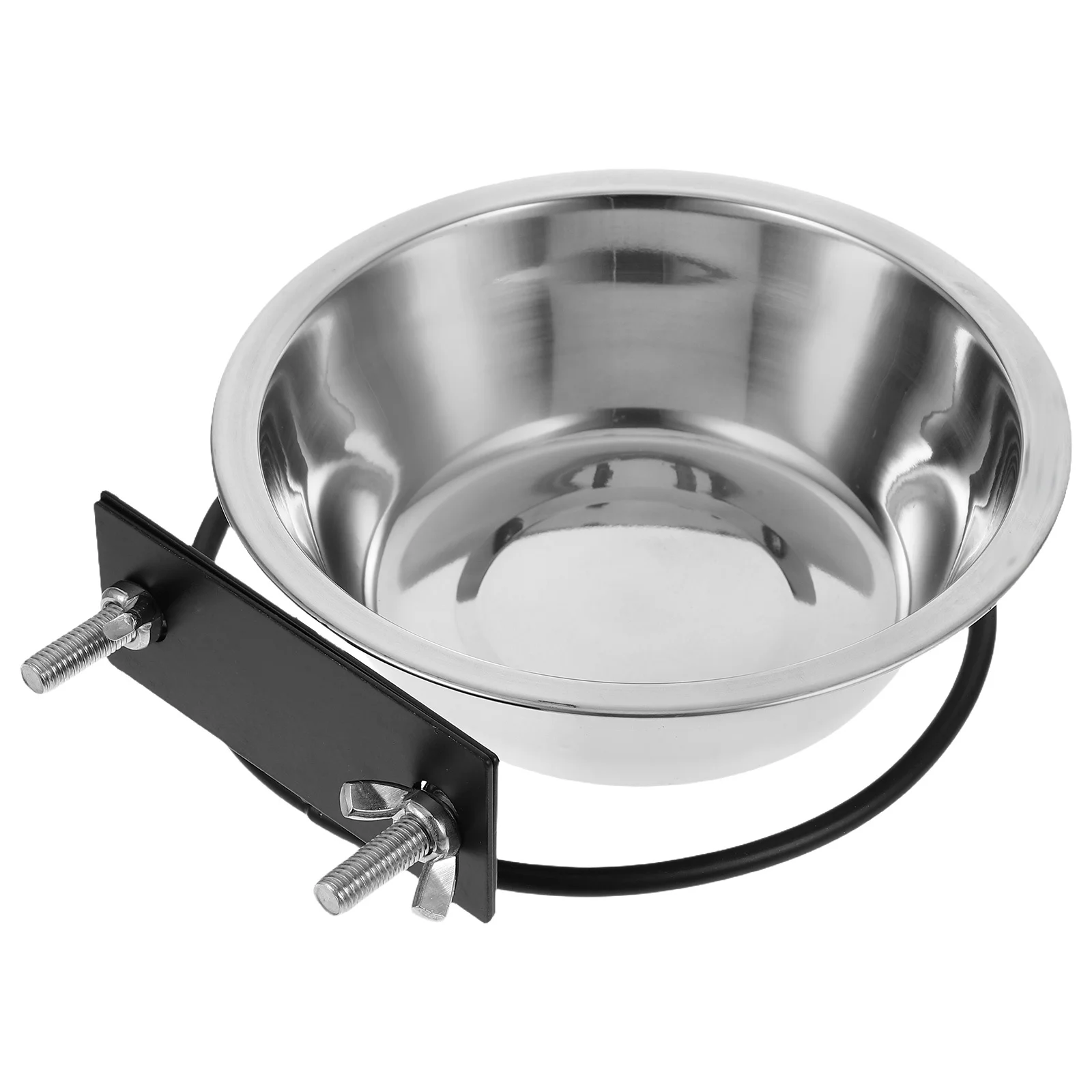 وعاء الكلب المرتفع القابل للتركيب على الحائط من الفولاذ المقاوم للصدأ محطة تغذية الحيوانات الأليفة للقطط والكلاب وعاء الماء المرتفع لتوفير المساحة