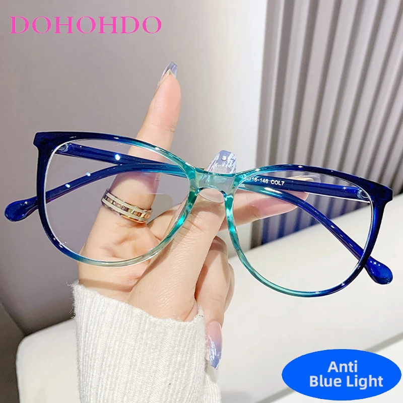 

Classic Trendy Small Cat Eye Anti Blue Light Glasses New Luxury Brand Designer Eyeglasses Men Women For Office Work Lentes Очки