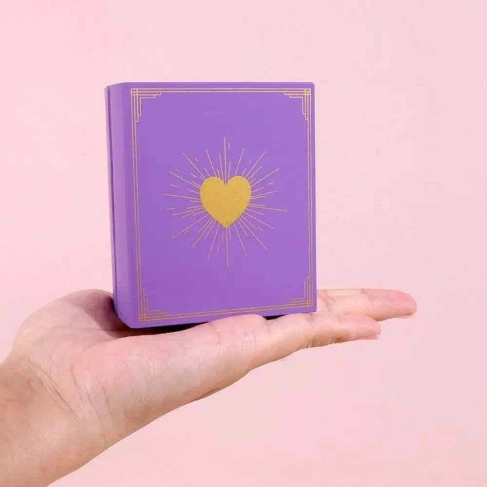 

Fashion Plastic Book Shape Ring Box Romantic with Soap Rose Ring Gift Box Jewelry Packaging Gifts Package Box Earrings