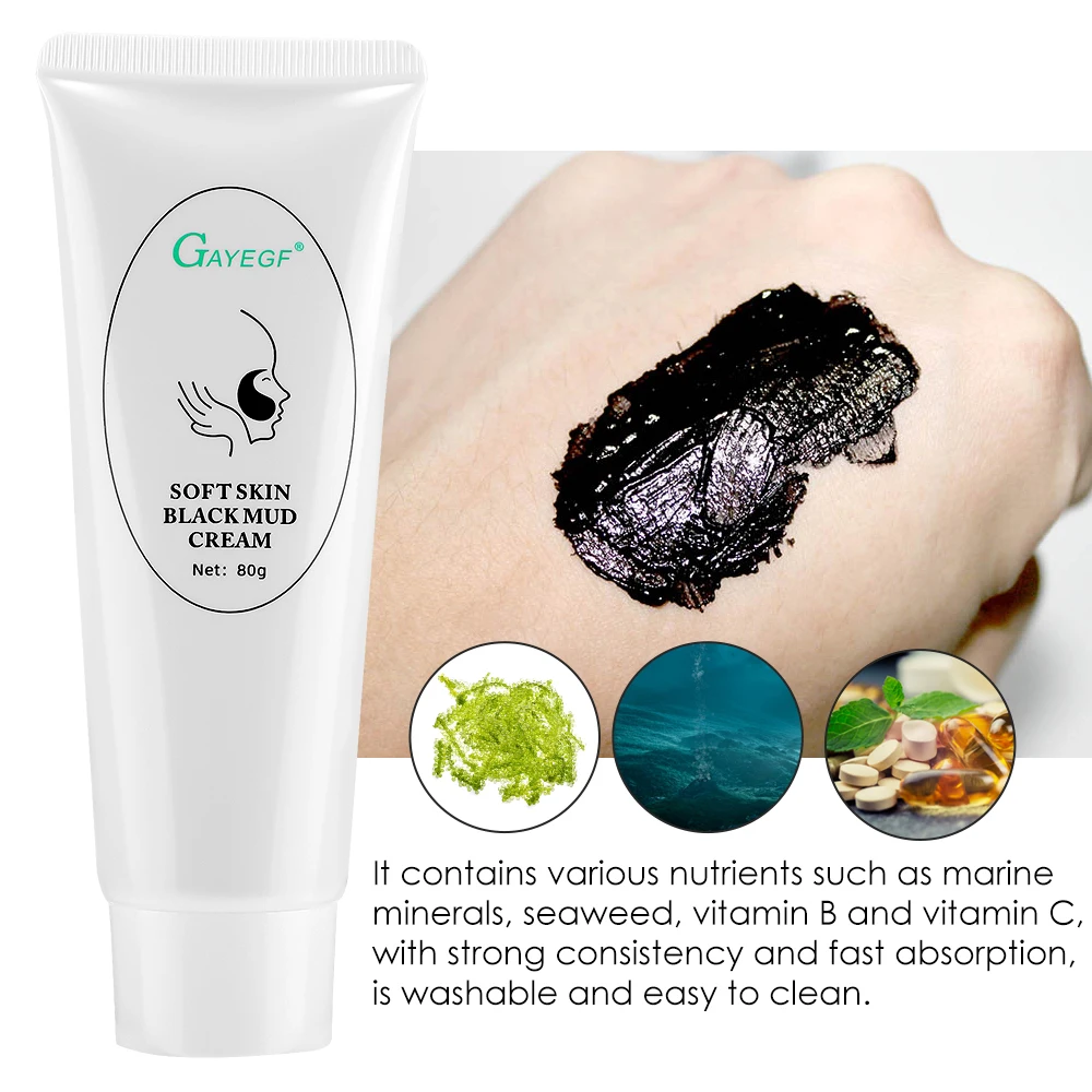 Neue Carbon Gel Tiefen Reinigung Feuchtigkeitsspendende Schwarze Gesichtscreme Für Laser Haut Verjüngung Entfernung Mitesser Bleaching Hautpflege