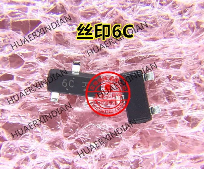 새로운 LBC817-40LT1G 인쇄 6C SOT23-3 재고 있음