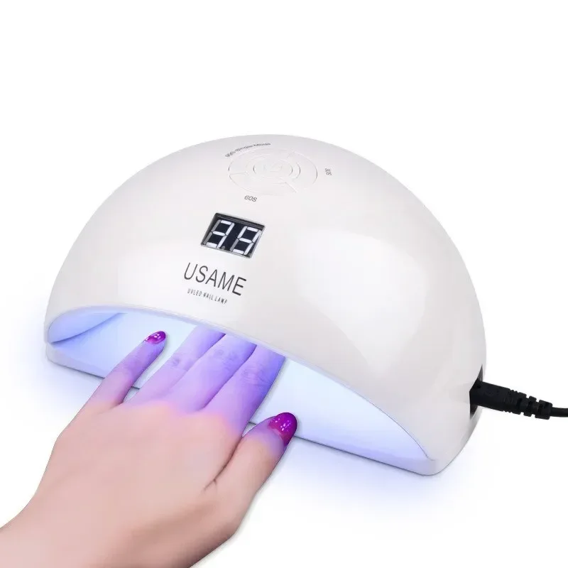 NOQ UV lampa do fototerapii paznokci 24 koraliki do lampy LED 48W wielobiegowy rozrządu indukcja na podczerwień Usame gorąca lampa maszyna do Manicure