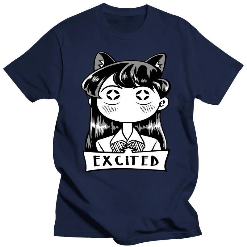 Miss Komi Excited T Shirt manga komi san komisan shouko communication anime cartoon komi