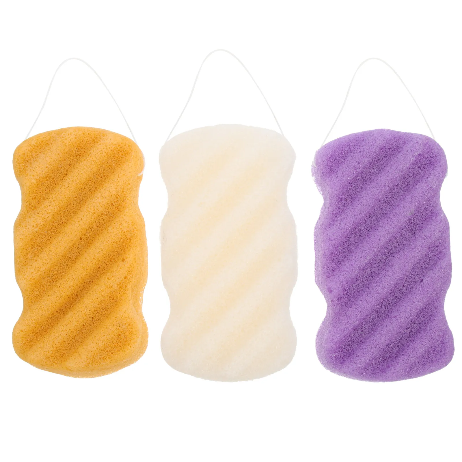 

Набор из 3 мягких губок для очищения лица: отшелушивание, глубокое очищение пор, уход за кожей и снятие макияжа