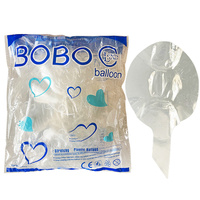 50pcs Pre Stretched Transparent Bobo Bubble Balloon 13 18 24 36 inch Clear Bobo Balloon Baby Shower Wedding Birthday Party Decor