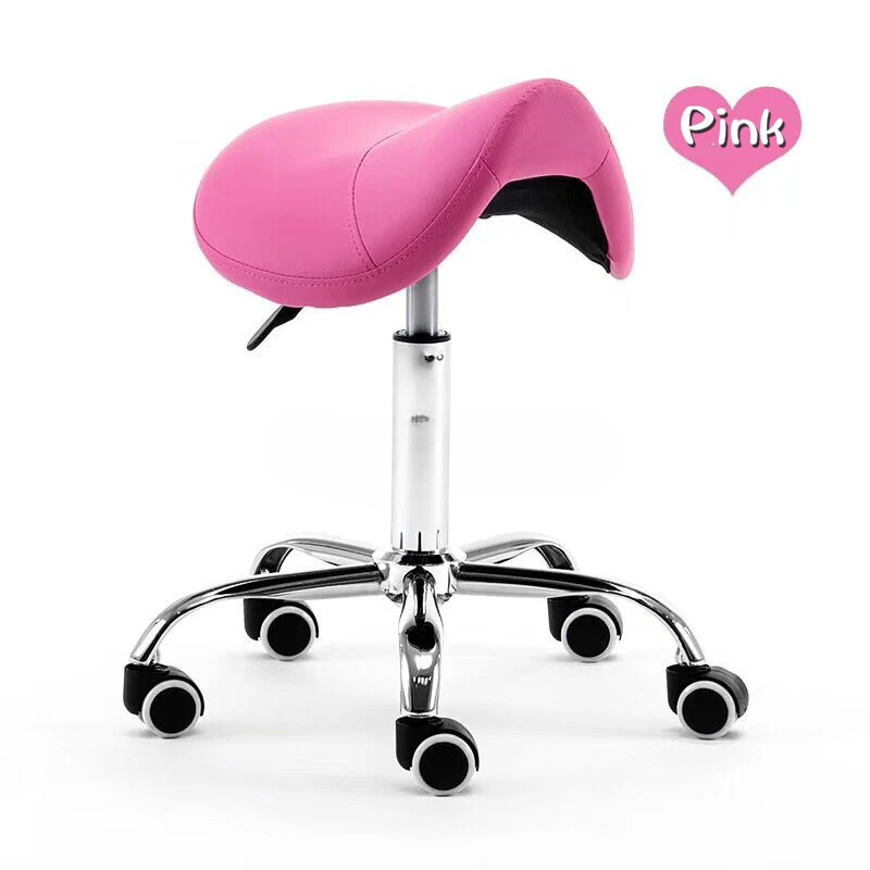 Cheap Massage Pedicure Chair Stool Saddle Leather Upholstery Spa Tattoo Beauty Facial Massage Chair Giraffe Office Chair