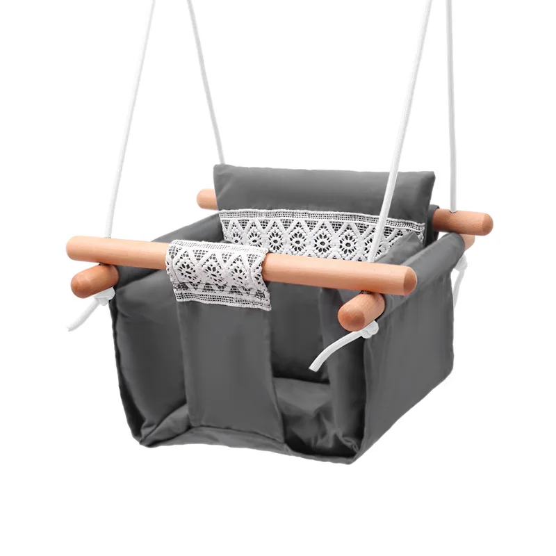 مقعد أرجوحة قماشي بلاستيكي آمن من TOPIND للأطفال للاستخدام الداخلي والخارجي والحديقة والمغامرة في الحديقة #1