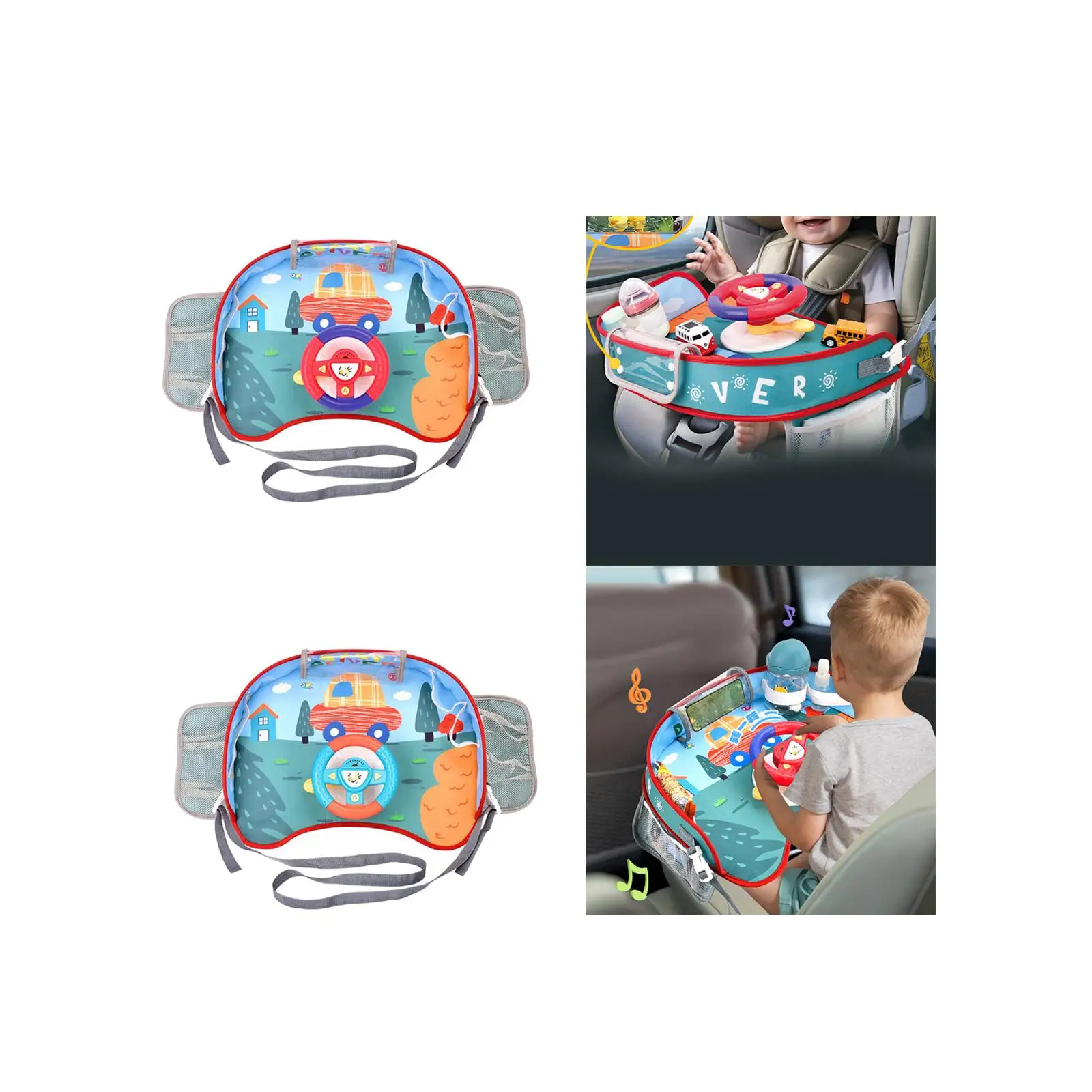 

Автомобильный руль, игрушечный автомобиль, сенсорная игрушка, обучающая ролевую игрушку для вождения с музыкой для детей, подарки для мальчиков и девочек