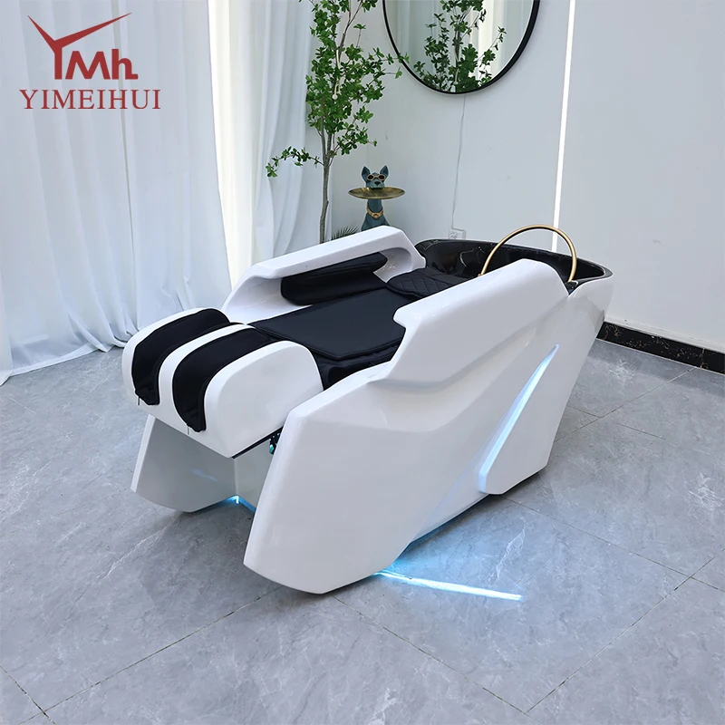 

Spa-Grade Hair Care Device with Fumigation Water Circulation Multifunctional Head Spa Shampoo Bed