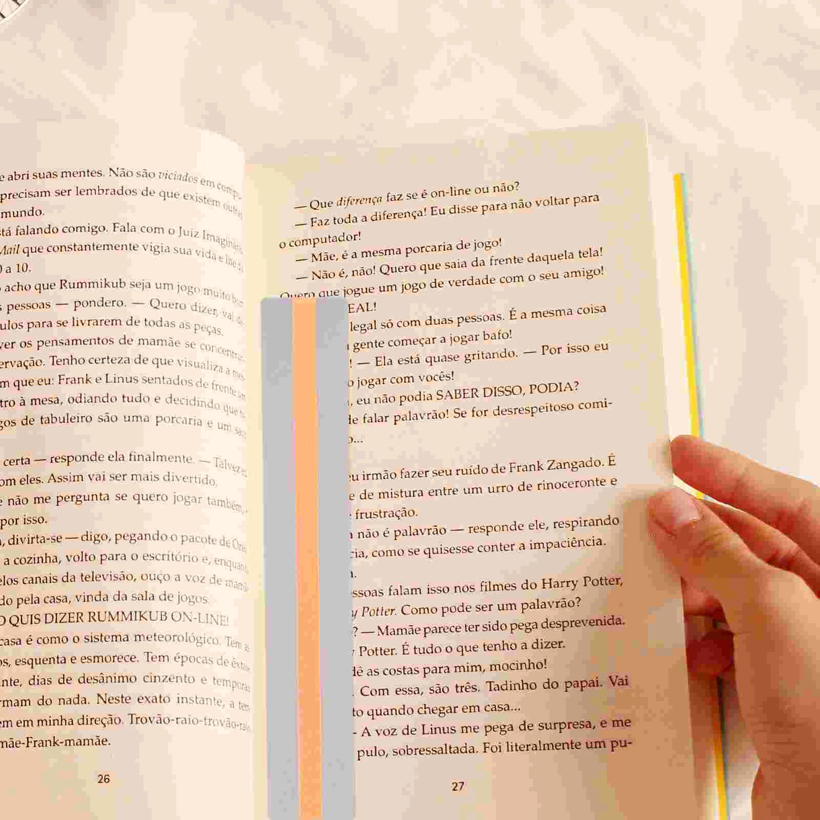 8 pezzi di articoli di lettura guidata Segnalibro Indicatori di strisce Tracciamento colorato per strisce sovrapposte Segnalibri di pagine per studenti