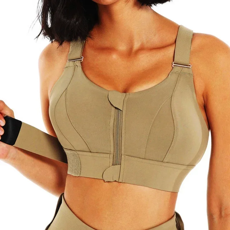 Cloud Hide Women High Impact Plus Size 5XL Biustonosz sportowy Fitness Joga Tank Top Kamizelka Odporna na wstrząsy Koszula Bielizna do biegania Odzież sportowa