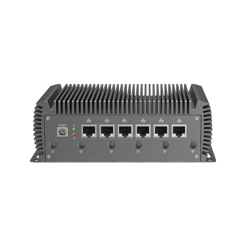 BKHD G24 6LAN 2.5G Mini Router Fanless Intel Core i3 8145U NVMe DDR4 RAM Pfsense Ubuntu Debian Windows HDMI USB 3.0 Firewall VPN