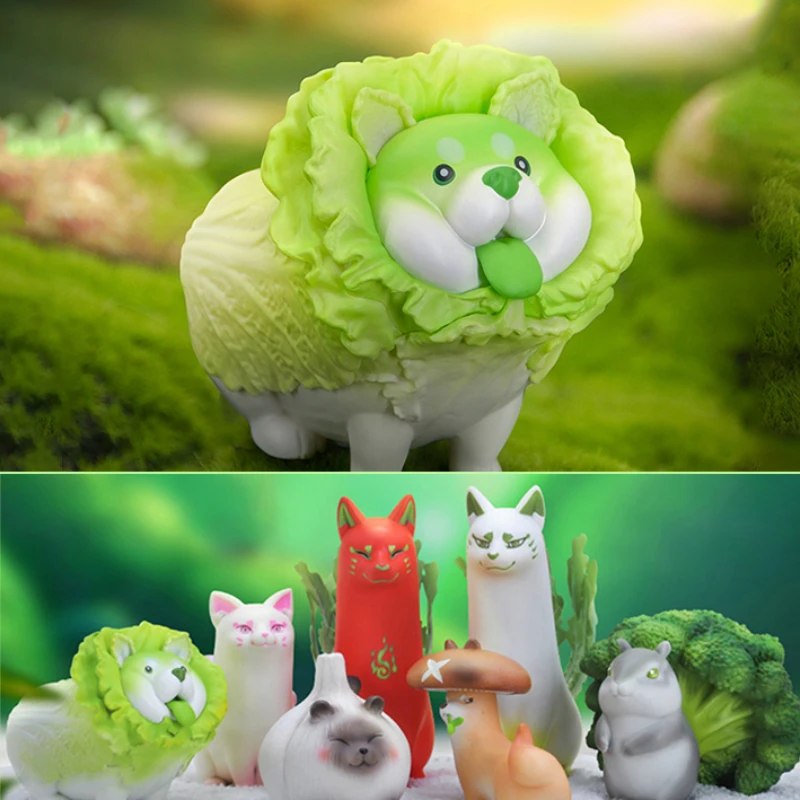 

Original DODOWO Vegetables Fairy Series Surprise Blind Box Cartoon Designer Dolls Mistery Figure Kawaii Trendy Toys