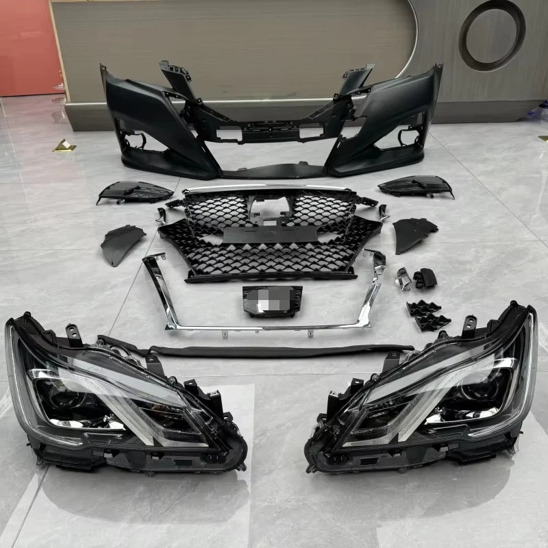 

High Quality Custom OEM Upgrade Front Rear Bumper Body Kit for Toyota Crown Athlete Front of the car Headlights 2013-2018
