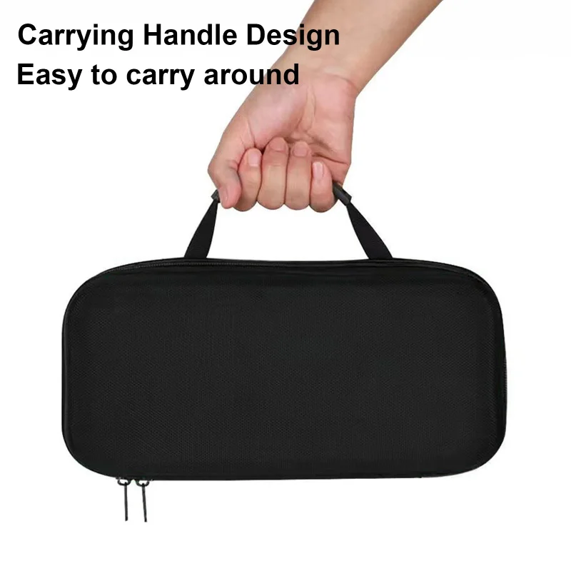 Microphone Case Dual Microphones Carrying Bag Mic Bag Storage Box Case Water-resistant Shock-proof for Storing 2 Microphones