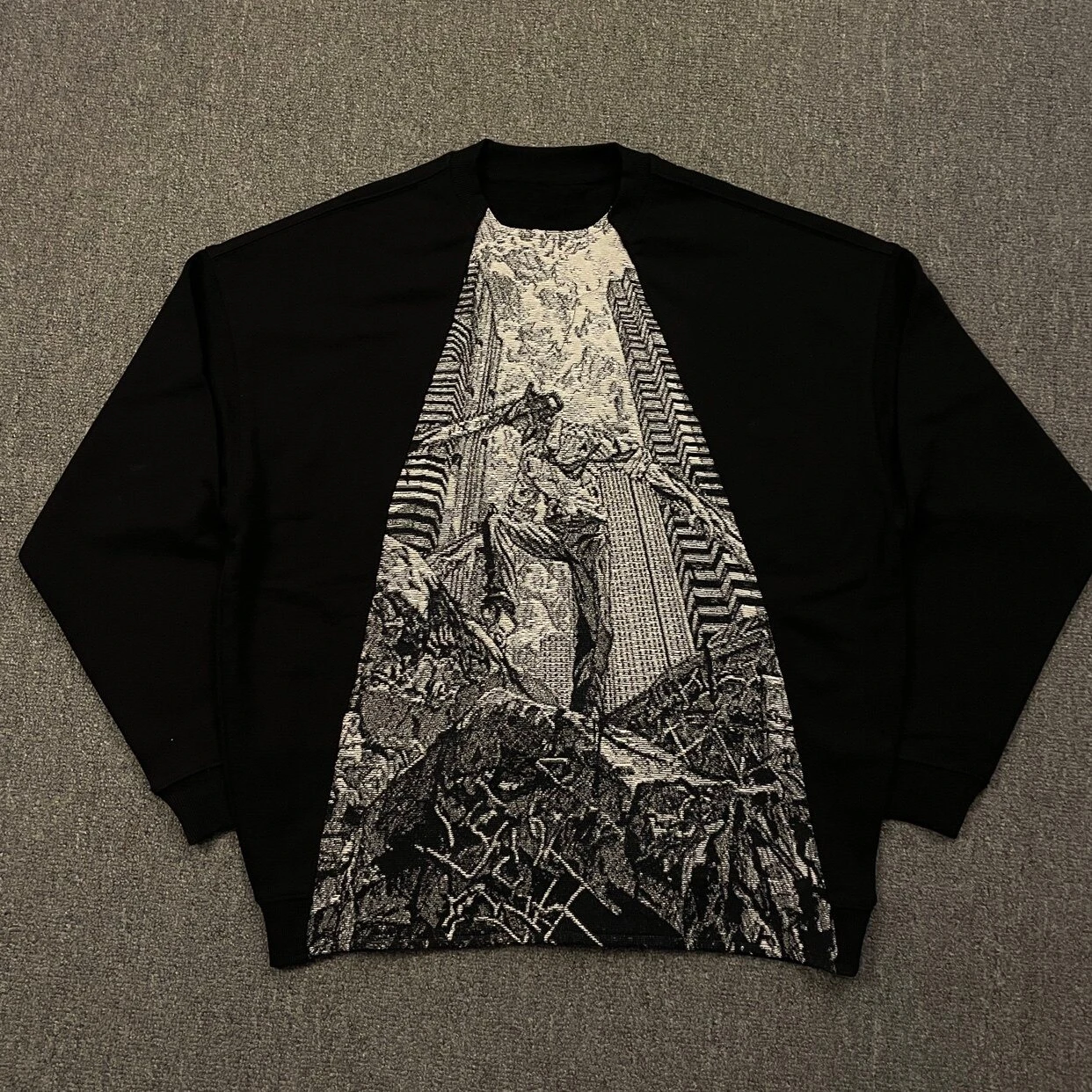 Chainsaw Man Denji Y2K Anime Manga Grafik-Sweatshirt mit Rundhalsausschnitt für Männer und Frauen Vintage Streetwear Pullover
