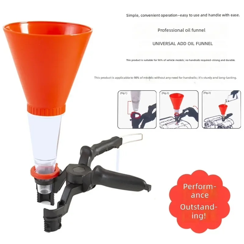 for Oil Filling Funnel Car Engine Funnel  Household Fuel Replacement Tools Multifunctional Funnel