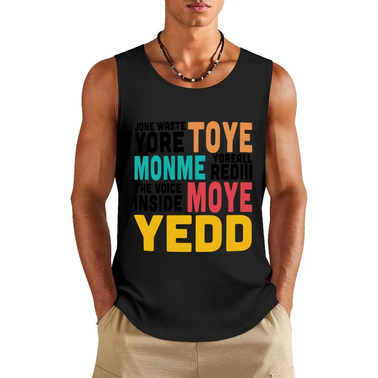 Jone Waste Yore Toye Shirt Jone Waste Yore Toye Monme Yoreall Rediii gifts Tank Top T-shirt sports best selling products men gym