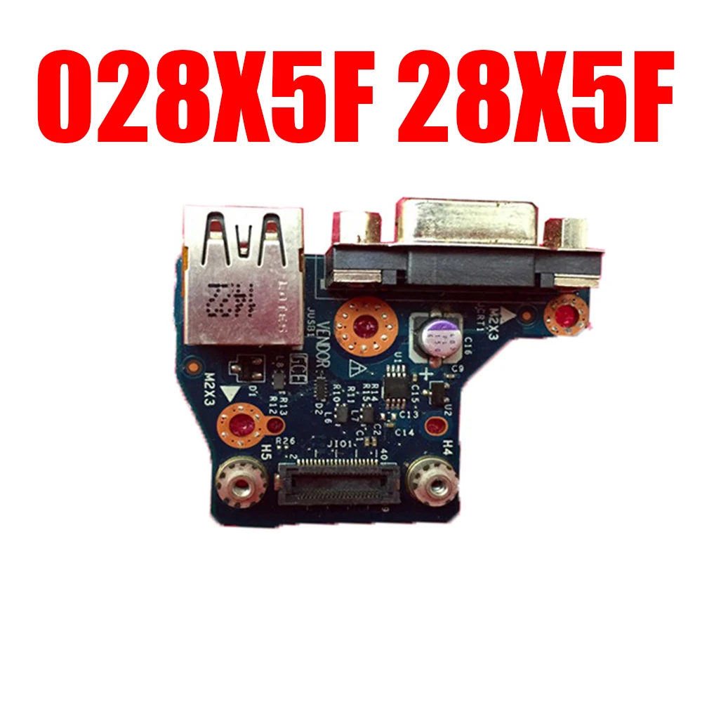 

028X5F 28X5F Laptop VGA USB Port Circuit Board For DELL For Latitude E6440 VAL90 LS-9938P New