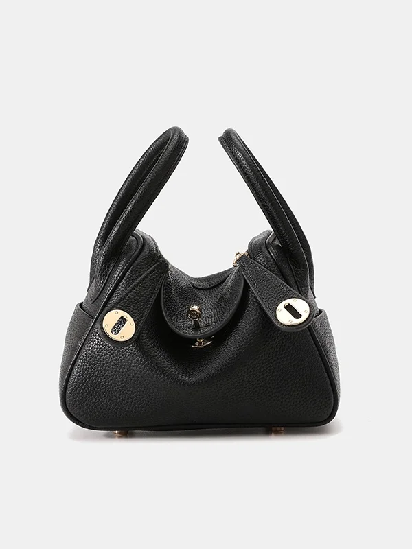 

2025 New Lindy Doctor Bag Genuine Leather Handbag Pillow Bag Crossbody oulder Bag Women's Bag Soft Leather Purse