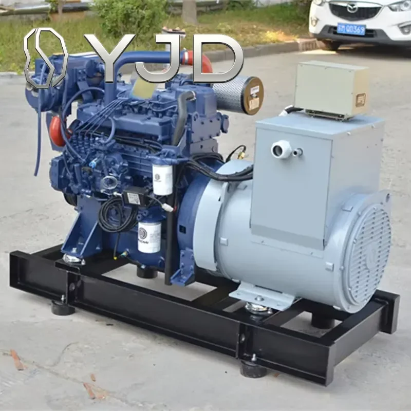 Hot Sale High Quality Engine Portable Power Generator 40kva Ship/boat Power Use 40 Kva Marine Generator with
