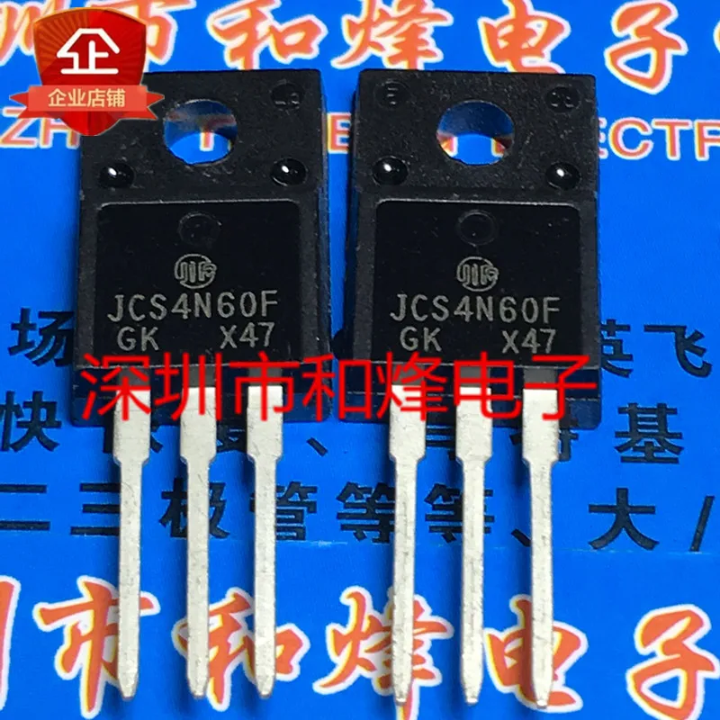 Original 5pcs/ JCS4N60F  TO-220F 600V 4A