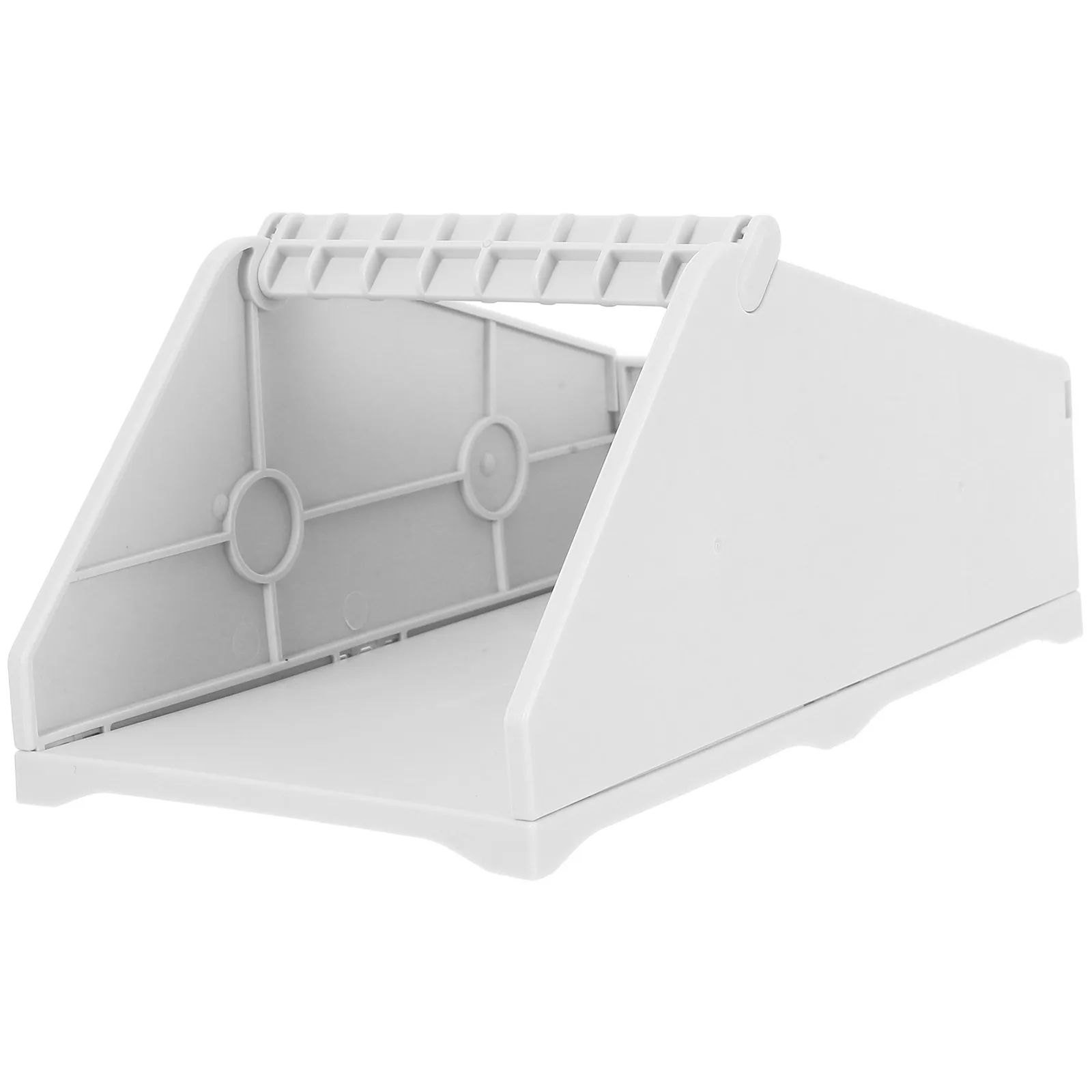 Label Roll Holder for Thermal Printer Desktop Shipping Label Dispenser Stable Compact Organizer for Office Home Supermarket