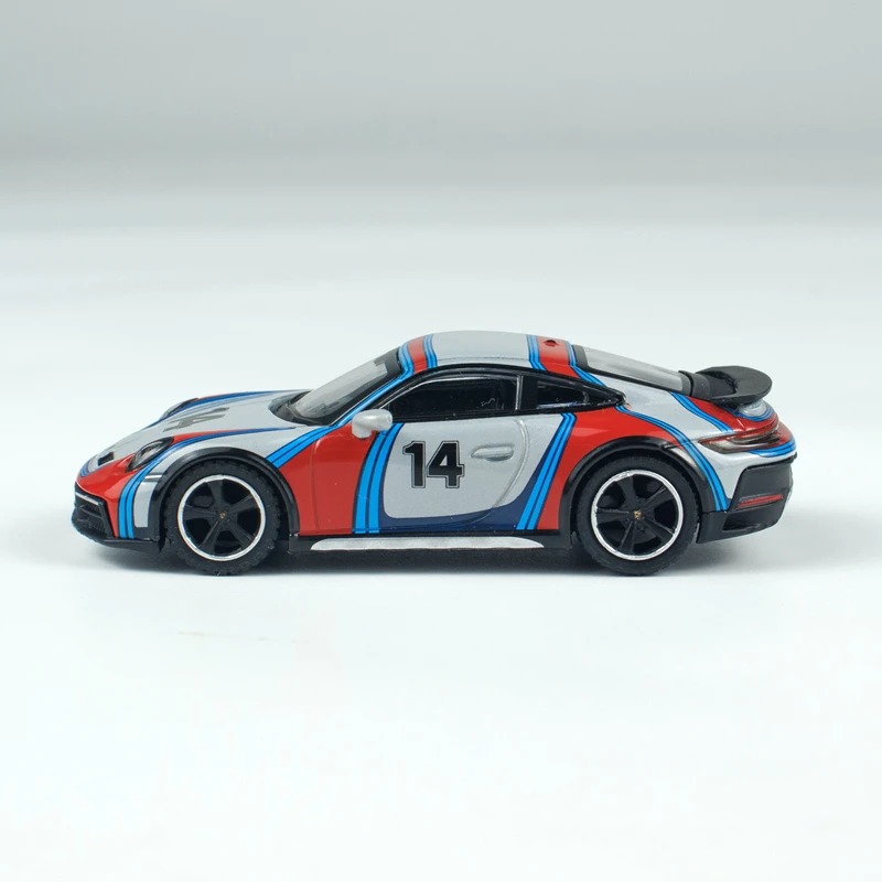 Minigt 1/64 911 dakar liga veículo motorizado brinquedo fundição modelo de metal coleção menino presentes de natal