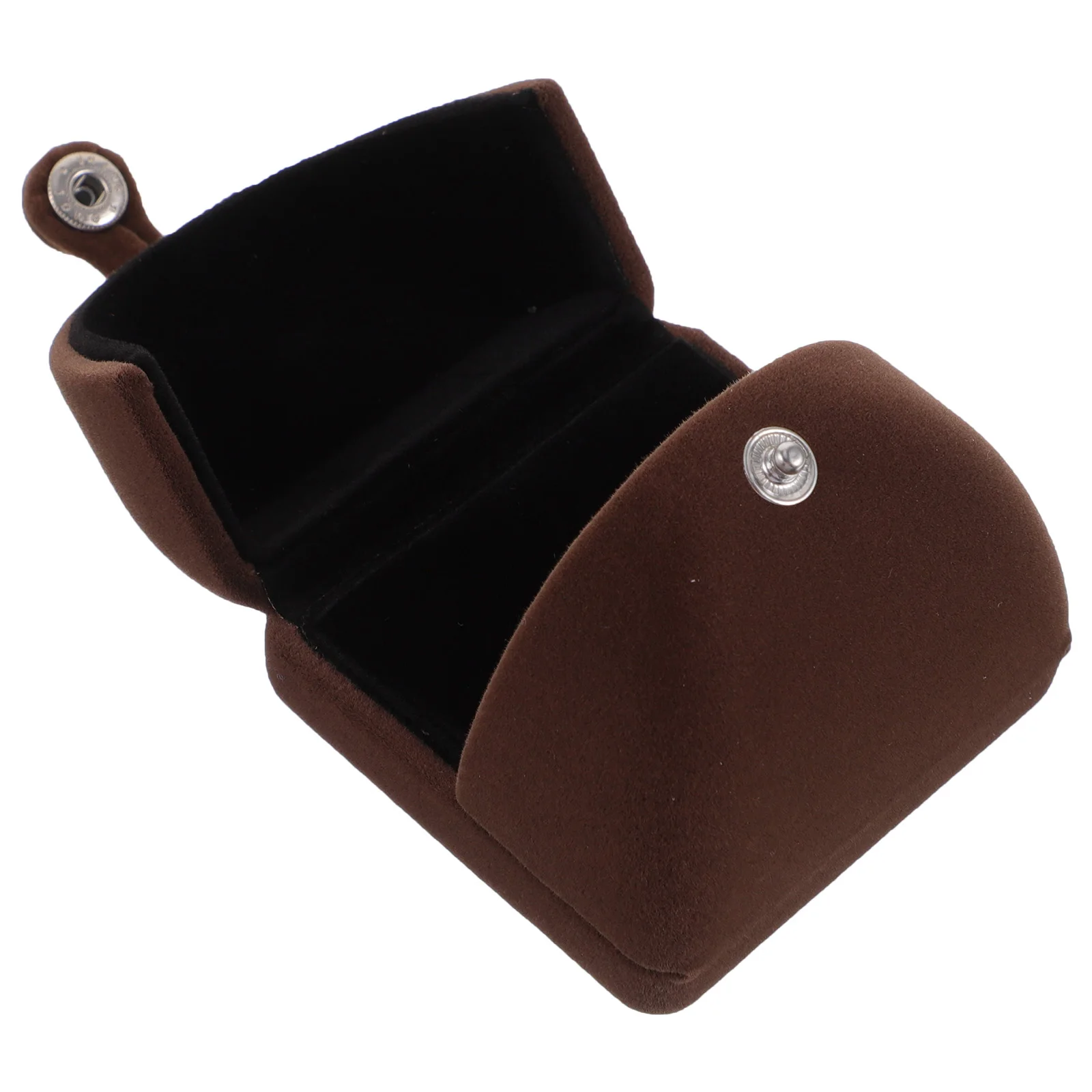 

Ring Box Coffee Color Small Size Jewelry Storage Case for Wedding Engagement Engagement Ring Boxes For Proposal Proposal Gift