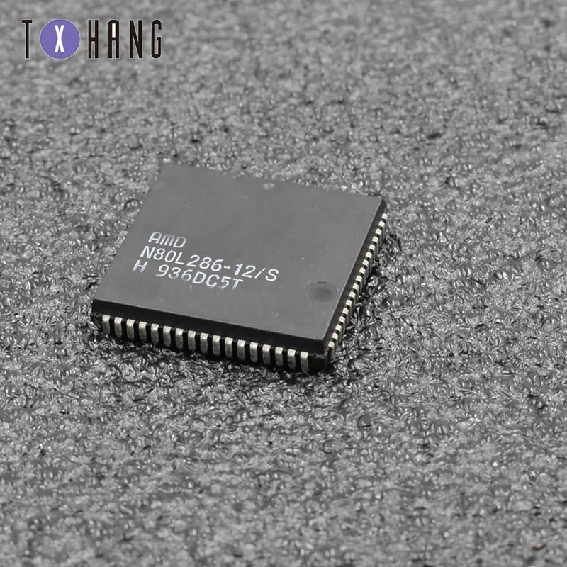 1/5PCS  N80L286-12 L286-12 PLCC 16-Bit Microprocessor 68PINS diy electronics