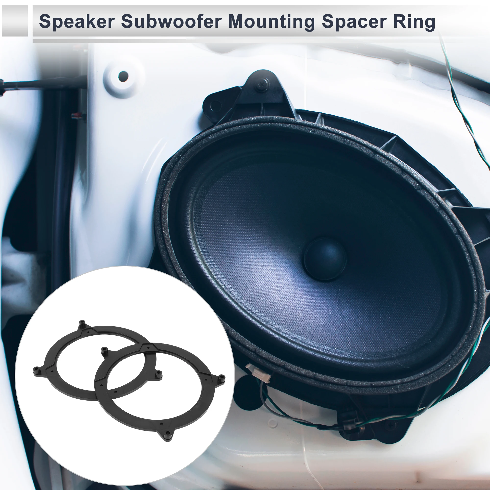 UXCELL Speaker Spacer Ring Tweeter Speaker Spacer Adapter for BMW 3 (E46) for 5