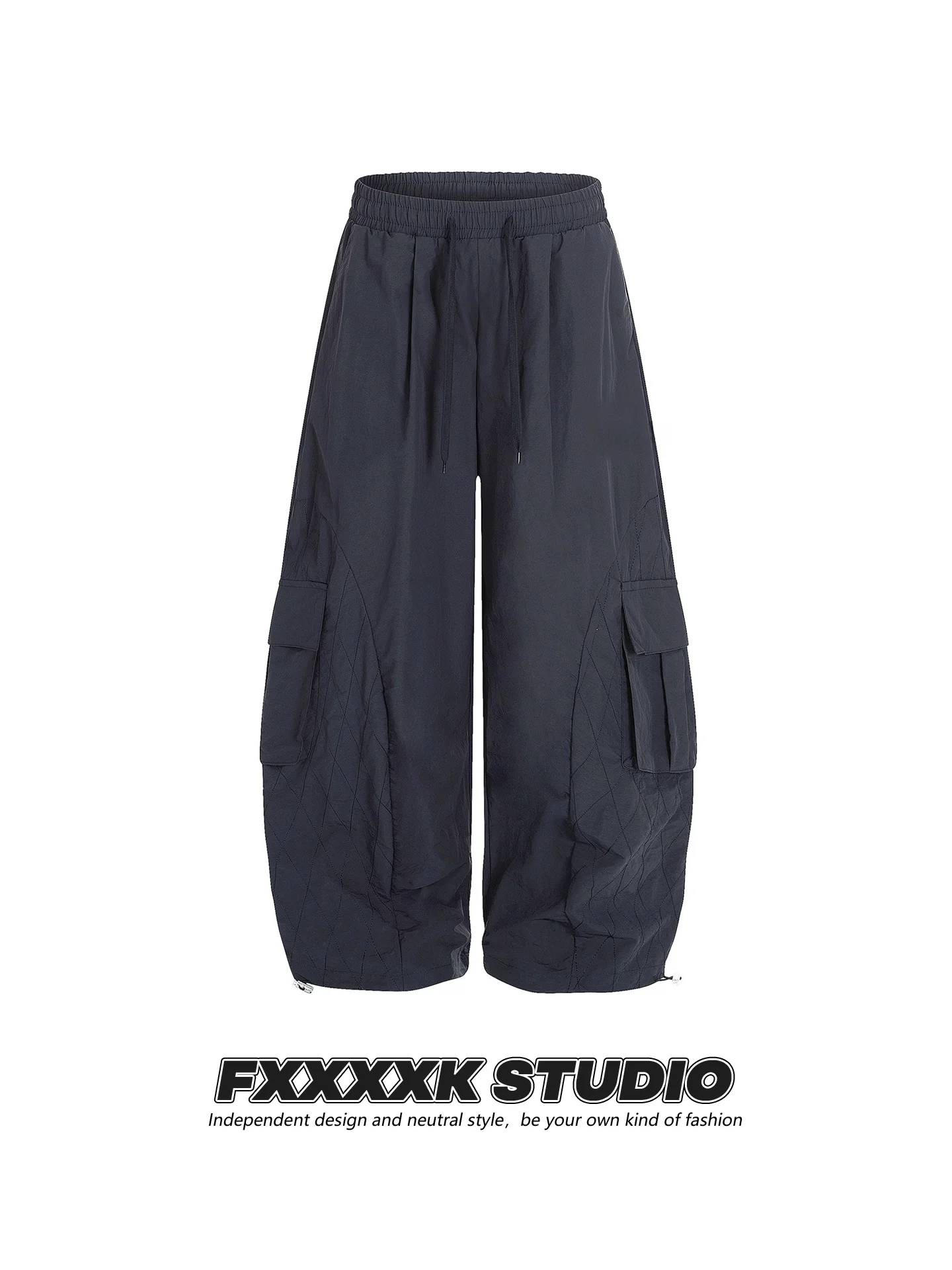 

Оригинальные американские брюки FXK в стиле хип-хоп, свободные широкие брюки-кэжуал для уличных танцев, прямой крой, свободный крой