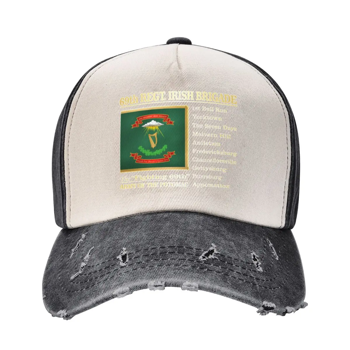 69th Regiment, Irish Brigade (BH2) Baseball Cap Golf Hat beach hat New In Hat Rave For Girls Men's