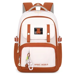 Sacos escolares impermeáveis para meninos e meninas adolescentes, mochilas escolares infantis, saco de livro infantil, 5 cores, grau 1-6