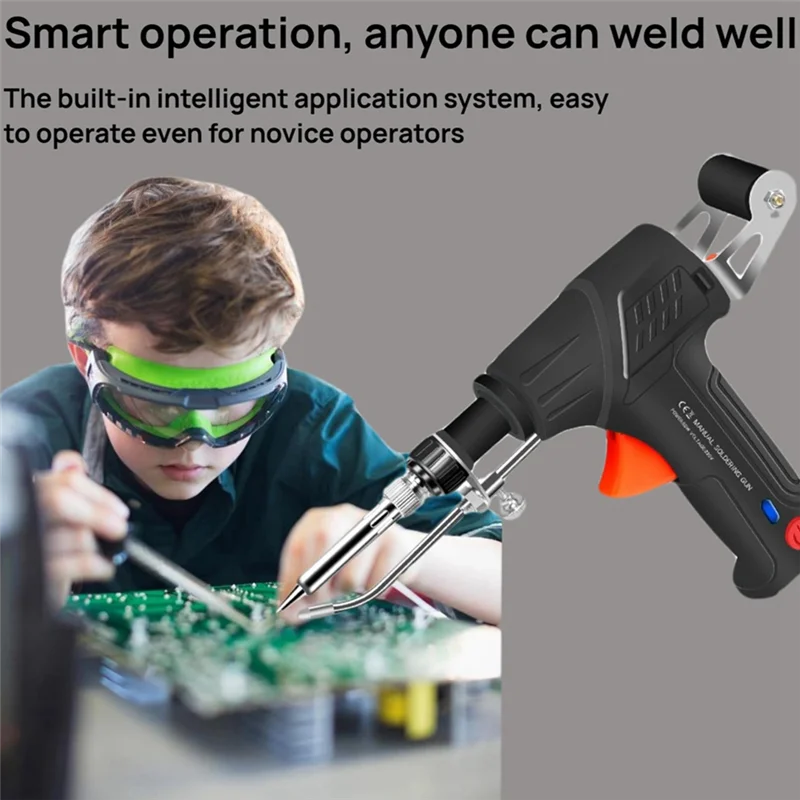 

ABKP-Ayyecoeeye Internally Heated Industrial Laser-Welding Tool, Multi-Function Automatic Corded 110V Soldering Iron US Plug