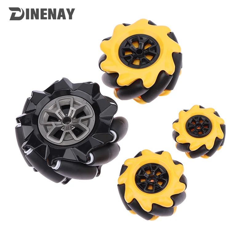 High Hardness Plastic Mecanum Wheel Omni-Directional Smart Robot Car With 6mm Hubs