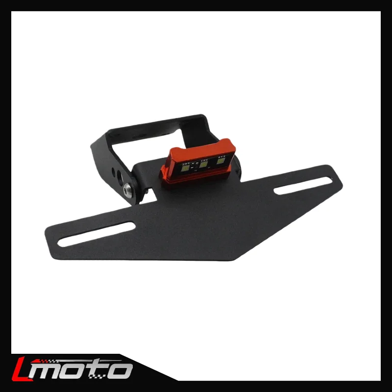 

For DUEK 125 250 390 RC390 Duke390 Duke Rear License Plate Motorcycle LED Light Tail Tidy Holder Fender Eliminator Tail Bracket