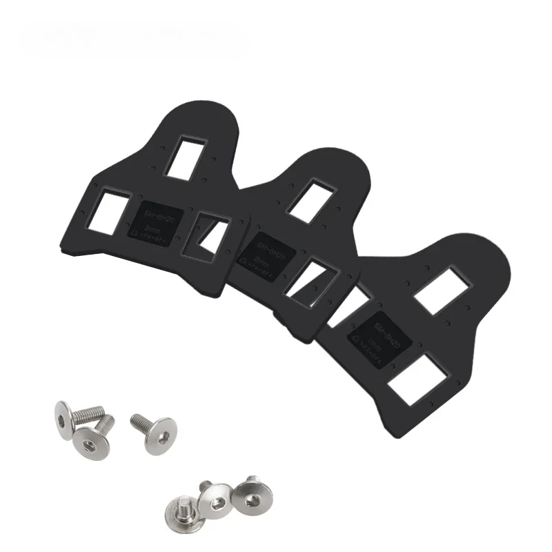 

Road Bike Lock Pedal Shims SH20 SPD-SL Bicycle Shoe Self Lock Adjustable For KEO 1/2mm Cycling Lock Pedal Cleat Gasket Adapter