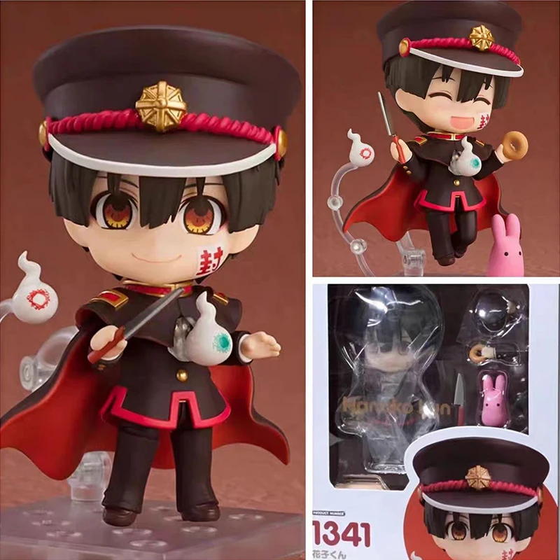 

10cm Anime Toilet Bound Hanako Kun Figurine Q Version Yugi Amane Figure 1341 Nendoroid Movable Cute Model PVC Collector Toy Doll