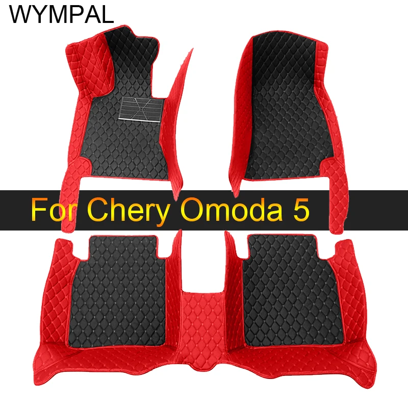 Luxury Car Floor Mats For Chirey Chery Omoda 5 C5 Fownix FX 2022 2023 2024 Waterproof Pads Car Carpet Floor Mats Car Accessories