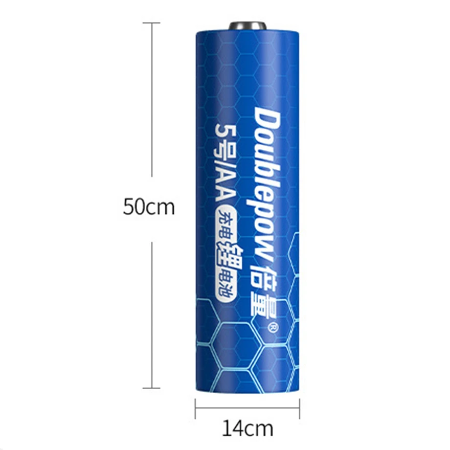 4pcs/lot 1.5v 3400mWh AA rechargeable battery Lithium battery is quickly charged by AA AAA smart USB charger