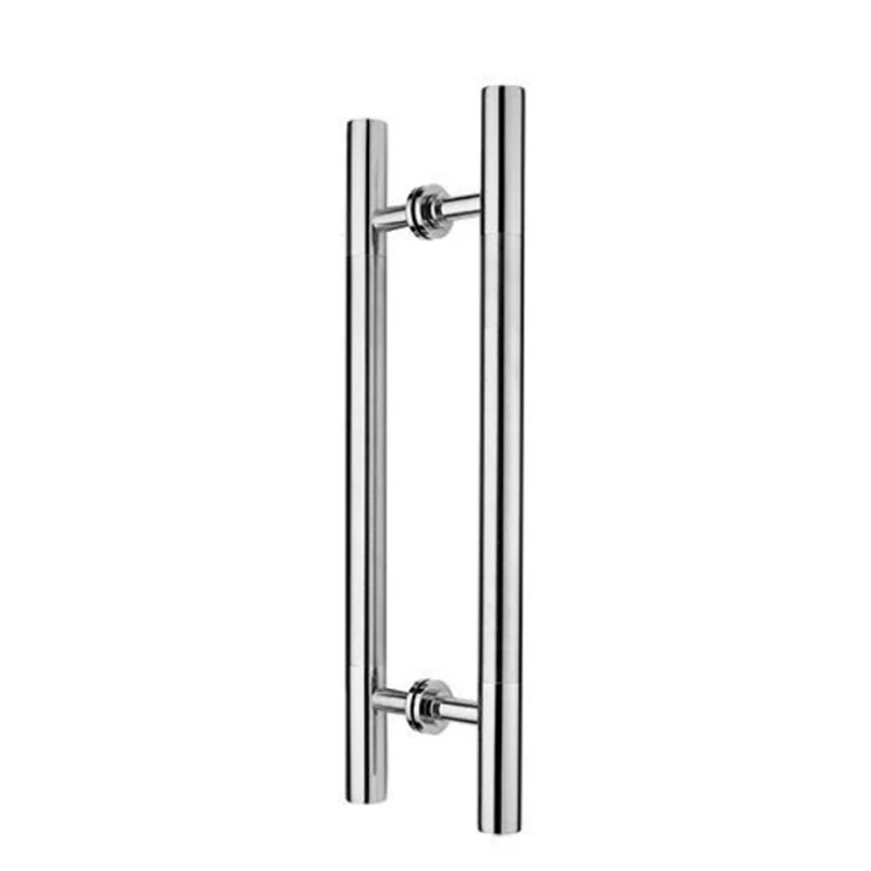 

304 stainless steel luxuty specail design hotel big door glass push pull handle gate knobs