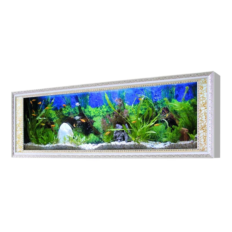 aquariums & accessories Best Selling Multifunctional Wall-Mounted Large Square Aquarium Fish Tank Filter