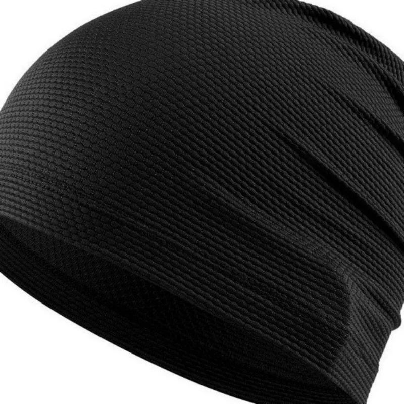 Schnell Trocknende Atmungsaktive Stretch-Beanie-Mütze Unisex Sport-Laufmütze Fahrrad-Unterhelm-Kappe Schweißabsorbierende Mütze – Detail 20