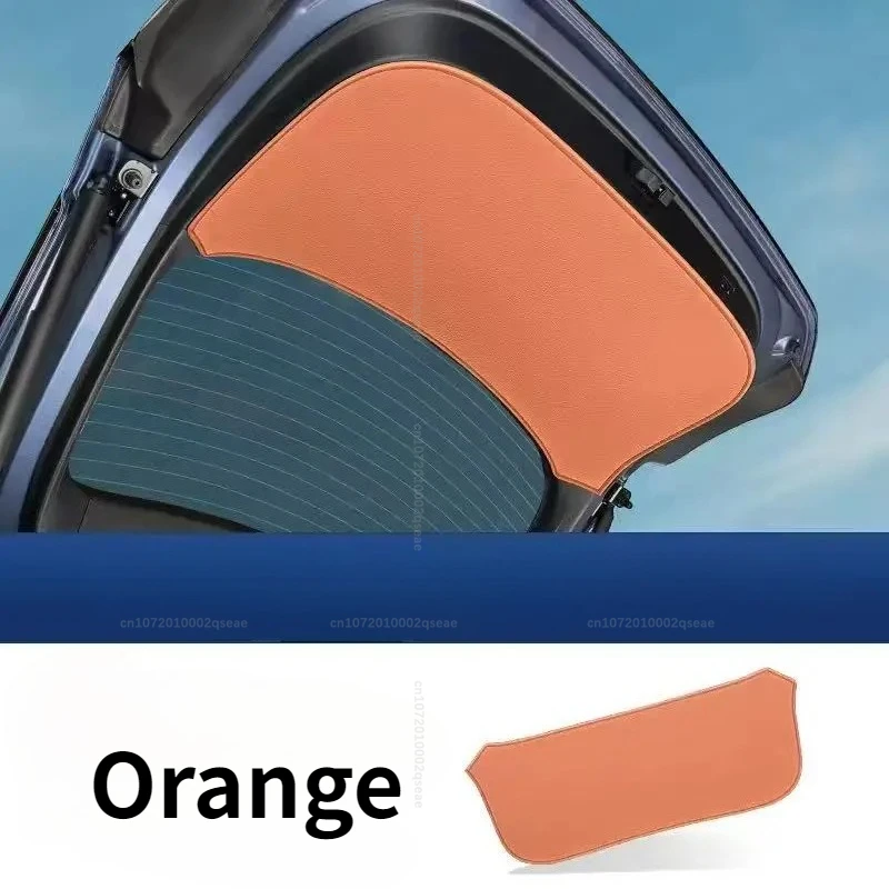Für BYD Sealion 7 Sea Lion 07 EV 2024 2025 2026 Leder-Schutzaufkleber für die Heckklappe, Anti-Schmutz-Schutzmatte, Zubehör – Detail 7