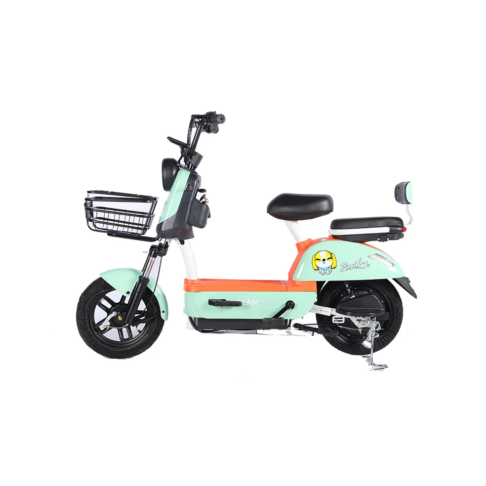 Cheap Electric Bicycle 48V 12AH/20AH 350w/500w Motor 14inch Ebike for Adults image 5
