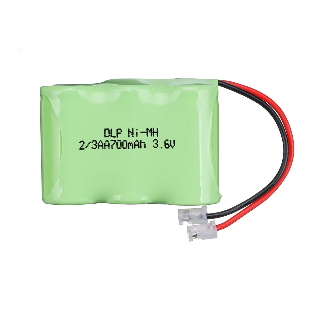 2 szt. 2.4V 3.6V akumulator 2/3AAA 2/3AA 700mah 2/3 AAA ni-mh komórka nimh do zabawek RC telefon bezprzewodowy