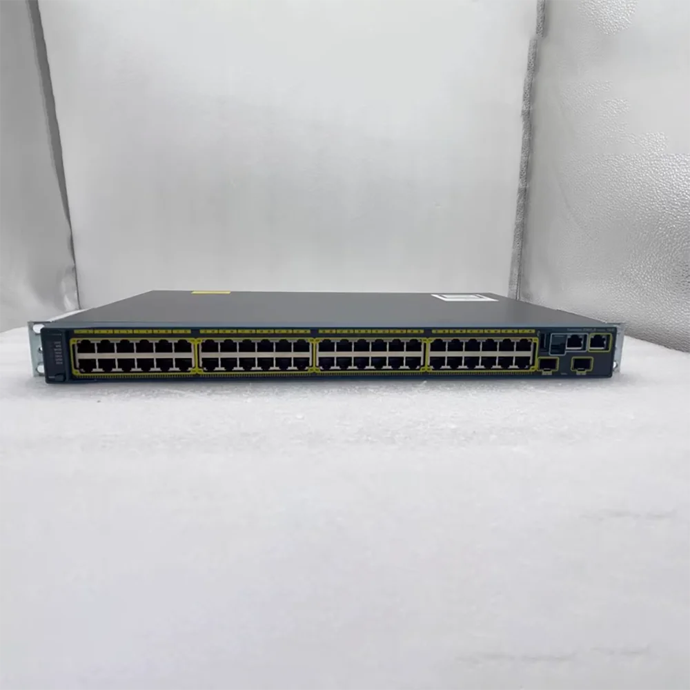 

WS-C2960S-48TD-L 48 гигабитных электрических портов 2 оптических портов 10G 2 гигабитных электрических портов