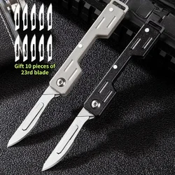 NEW Performance Folding Machinery Cost Scalpel Medical Folding Knife EDC Outdoor Unpacking Pocket Knife